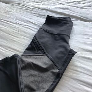 grey ivivva cropped leggings